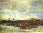 Spring. Kitchen Gardens Alexei Savrasov